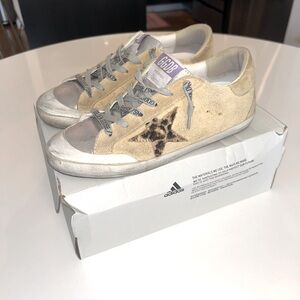 Golden Goose Leopard Print size 7
